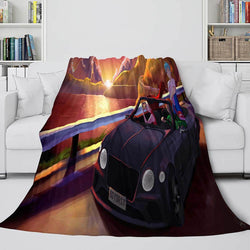 Friday Night Funkin Cosplay Flannel Blanket Warm Throw Bed Blankets (Online Order Only)