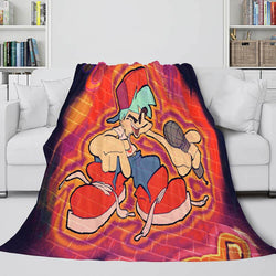 Friday Night Funkin Cosplay Flannel Blanket Warm Throw Bed Blankets (Online Order Only)