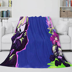 Friday Night Funkin Cosplay Flannel Blanket Warm Throw Bed Blankets (Online Order Only)
