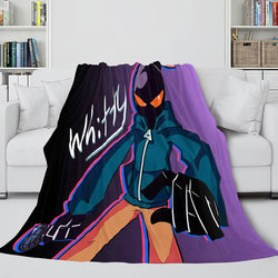 Friday Night Funkin FNF Whitty Flannel Fleece Blanket (Online Order Only)