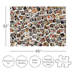 Friends Photo Collage 3000 Piece Jigsaw Puzzle Aquarius