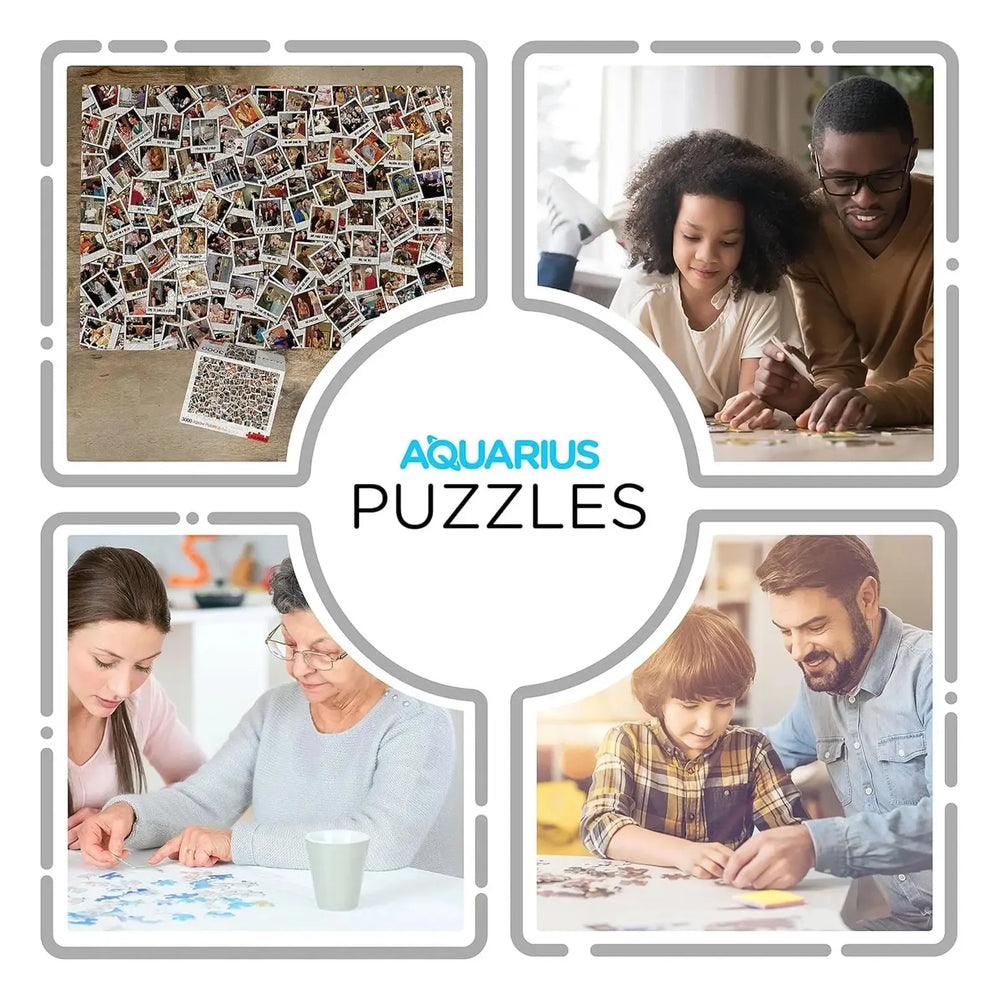 Friends Photo Collage 3000 Piece Jigsaw Puzzle Aquarius