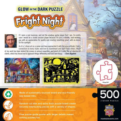 Fright Night 500 Piece Jigsaw Puzzle MasterPieces (ONLINE ORDER ONLY)