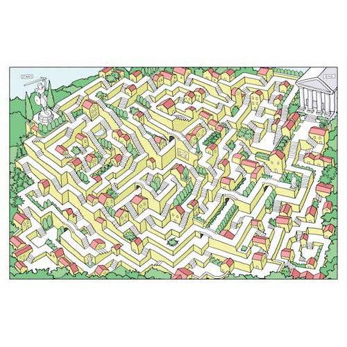 From Here to There: A Book of Mazes to Wander and Explore Chronicle (ONLINE ORDER ONLY)