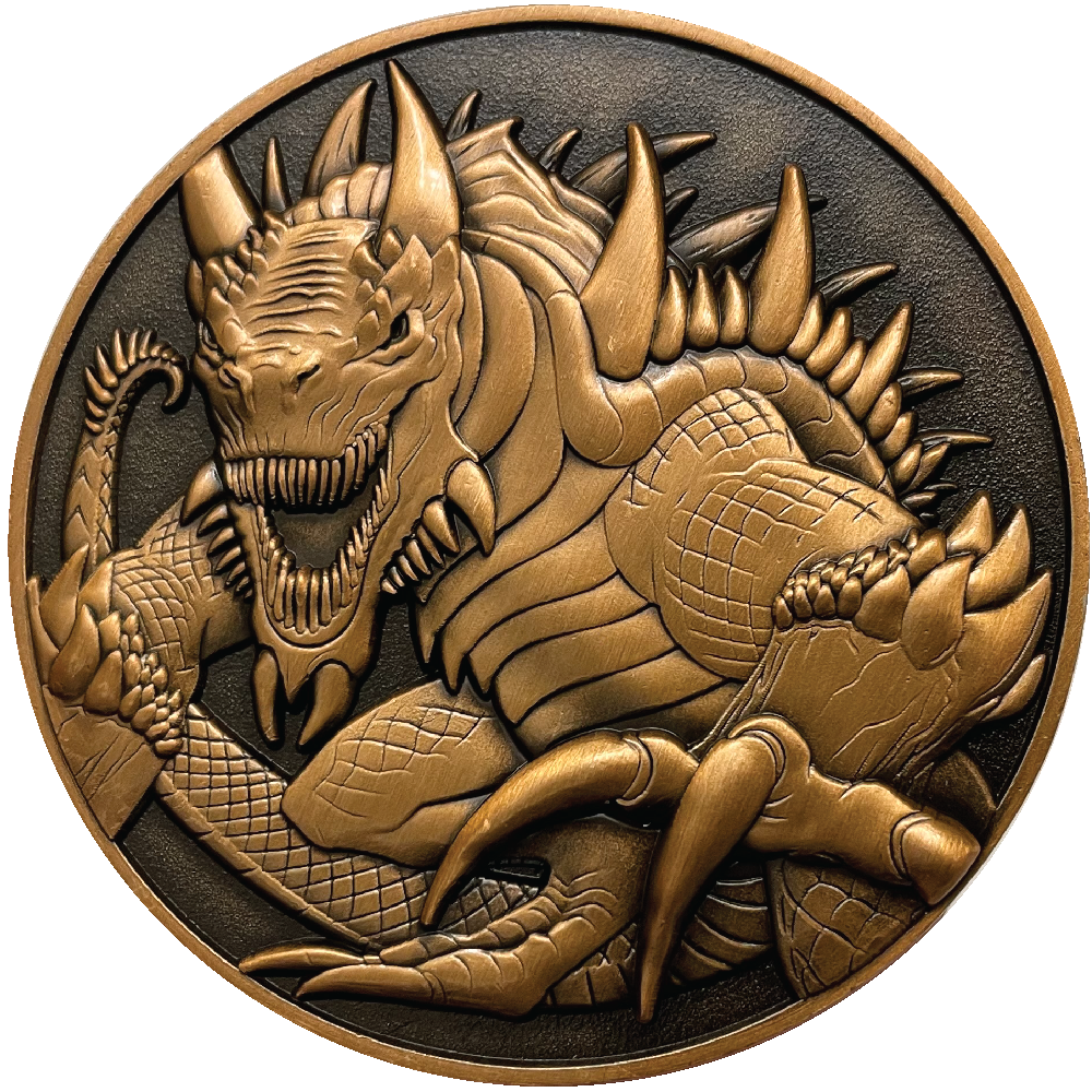 Goliath Coins: Tarrasque 011 (ONLINE ORDER ONLY)