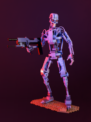 Terminator T-800 Custom MOC (ONLINE ORDER ONLY)