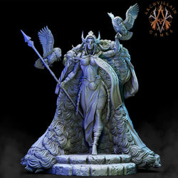 3D Printed Archvillain Games Frostburn Horrors - Frost Giant Queen 28mm 32mm D&D (Online Only)