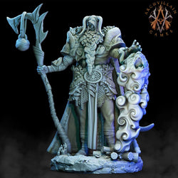 3D Printed Archvillain Games Frostburn Horrors - Frost Giant Shaman 28mm 32mm D&D (Online Only)