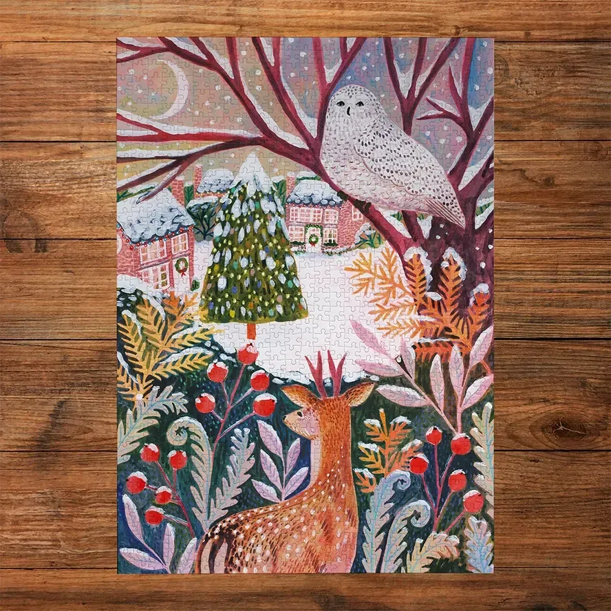 Frosty Fauna Set of 3 500 Piece Jigsaw Puzzle Gibsons (ONLINE ORDER ONLY)