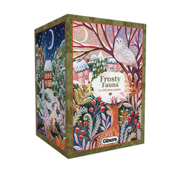 Frosty Fauna Set of 3 500 Piece Jigsaw Puzzle Gibsons (ONLINE ORDER ONLY)