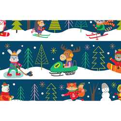 Frosty Frolics 80 Piece Mini Jigsaw Puzzle Micro Puzzles (ONLINE ORDER ONLY)