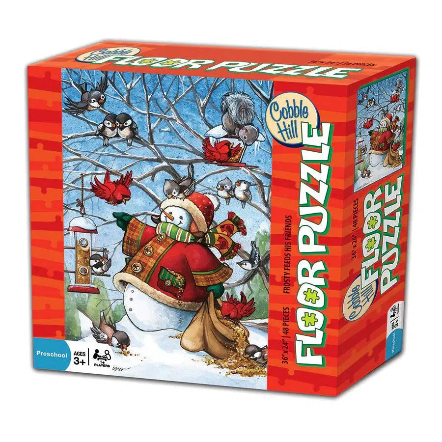 Frosty & His Friends 48 Piece Floor Jigsaw Puzzle Cobble Hill (ONLINE ORDER ONLY)