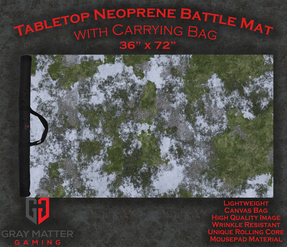 Frosty Meadow - Neoprene Battle Mat with Bag (ONLINE ORDER ONLY)