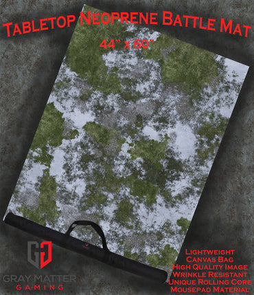Frosty Meadow - Neoprene Battle Mat with Bag (ONLINE ORDER ONLY)