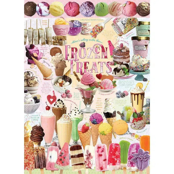 Frozen Treats 1000 Piece Jigsaw Puzzle Cobble Hill (ONLINE ORDER ONLY)