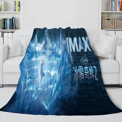 Frozen 2 Anna Elsa Flannel Fleece Throw Cosplay Blanket (Online Order Only)