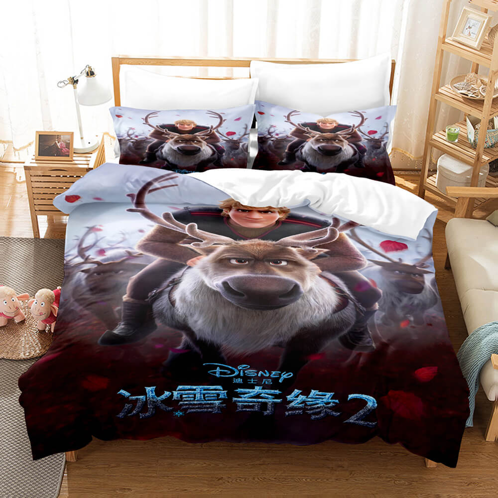 Frozen 2 Cosplay Bedding Set Quilt Cover Without Filler (Online Order Only)
