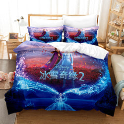 Frozen 2 Cosplay Bedding Set Quilt Cover Without Filler (Online Order Only)