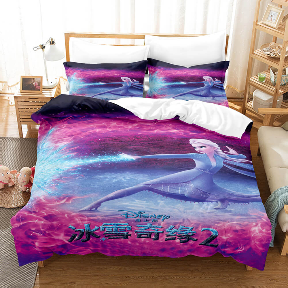 Frozen 2 Cosplay Bedding Set Quilt Cover Without Filler (Online Order Only)