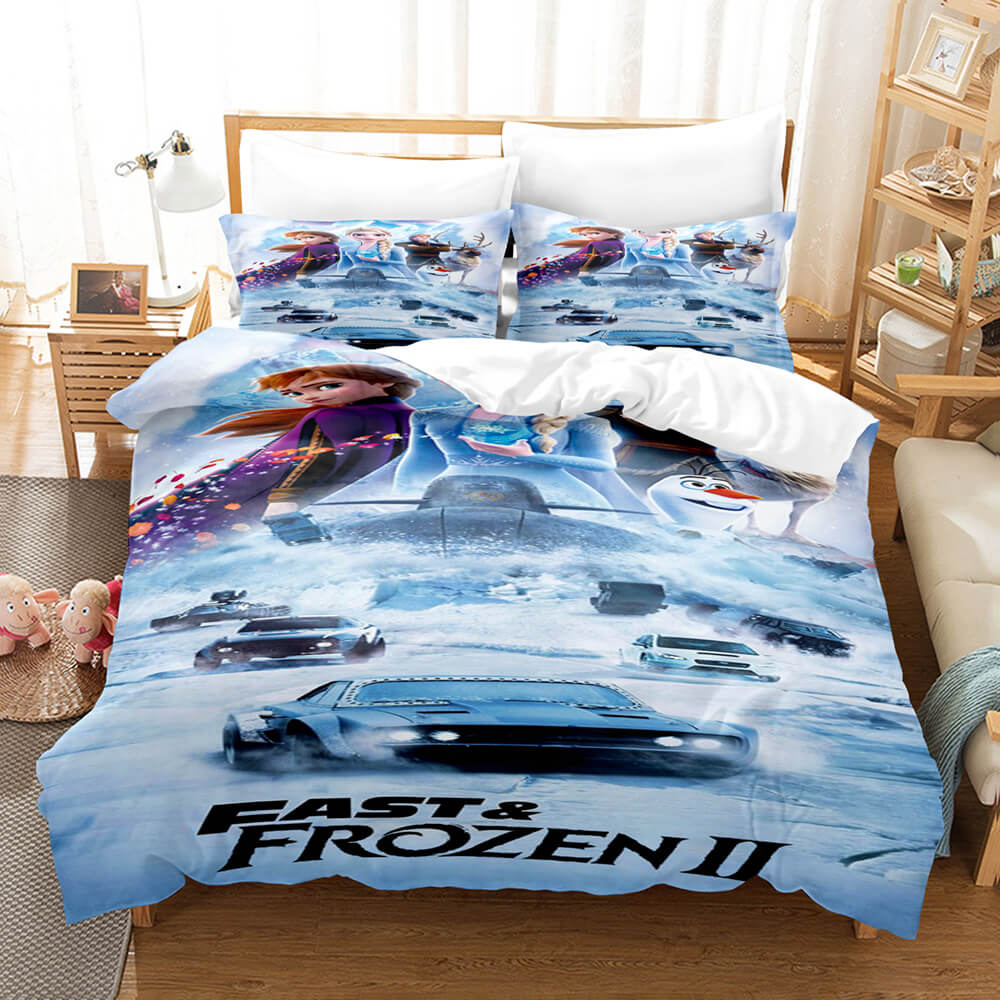 Frozen 2 Cosplay Bedding Set Quilt Cover Without Filler (Online Order Only)
