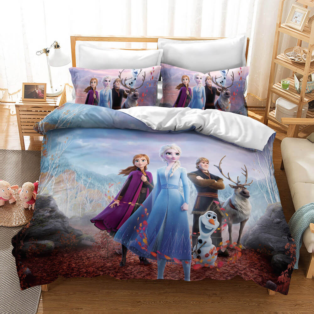 Frozen 2 Elsa Anna Bedding Set Quilt Cover Without Filler (Online Order Only)