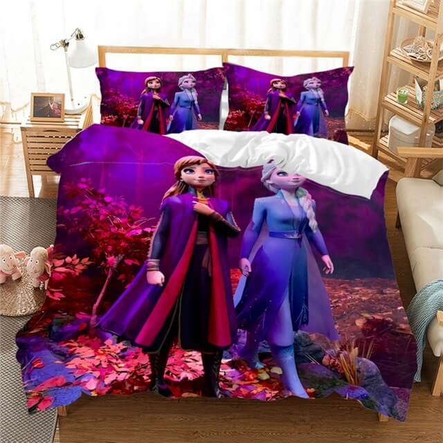 Frozen 2 Elsa Anna Bedding Set Quilt Cover Without Filler (Online Order Only)