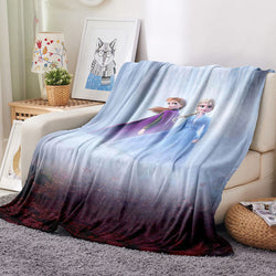 Frozen Blanket Flannel Throw Room Decoration (Online Order Only)