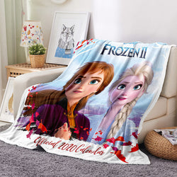 Frozen Blanket Flannel Throw Room Decoration (Online Order Only)