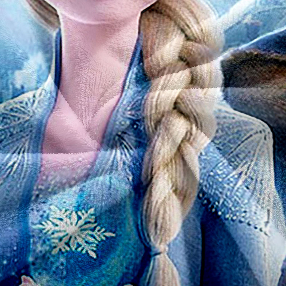 Frozen Blanket Flannel Throw Room Decoration (Online Order Only)