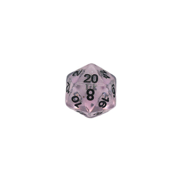 Frozen Blossom - 7 Piece DnD Dice Set | Acrylic RPG Gaming Dice (ONLINE ORDER ONLY)