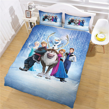 Frozen Elsa Anna Bedding Set Quilt Cover Without Filler (Online Order Only)