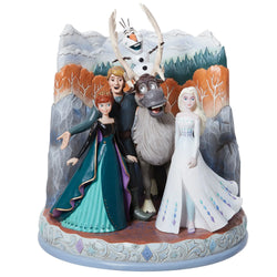 Frozen "Connected Through Love" Disney Traditions Statue by Jim Shore (Online Order Only)