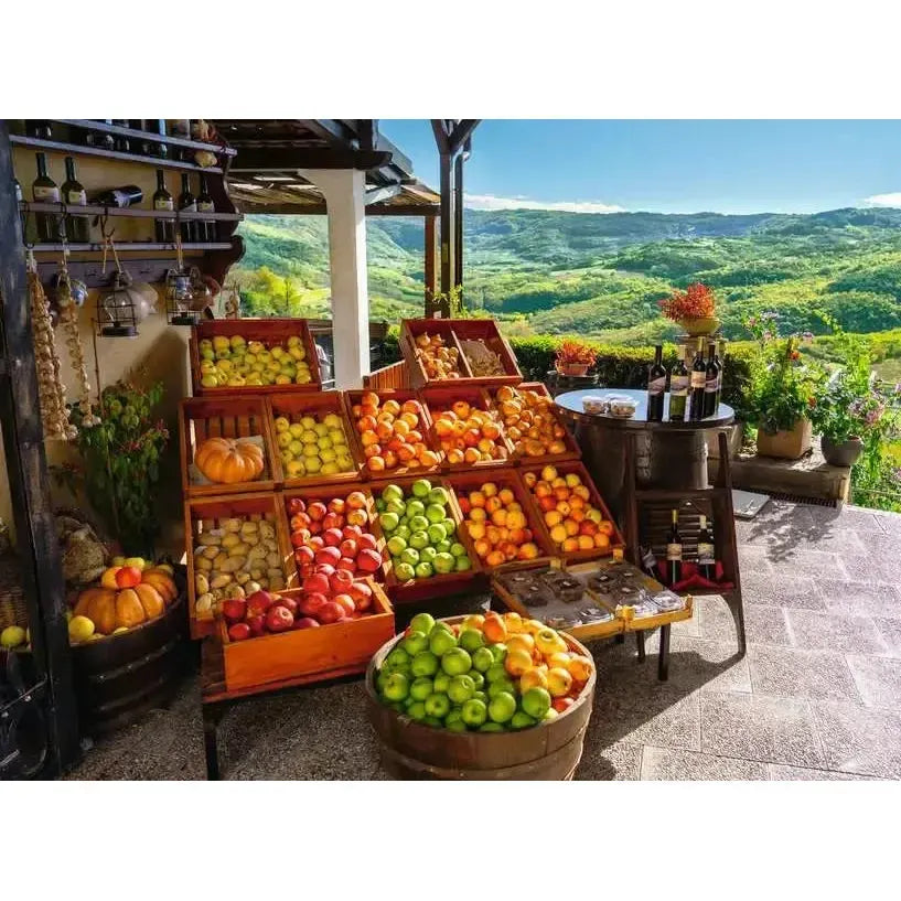 Fruit & Vegetable Market Croatia 500 Piece Jigsaw Puzzle Ravensburger