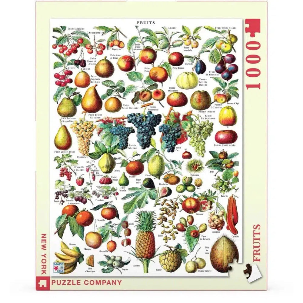 Fruits 1000 Piece Jigsaw Puzzle NYPC (ONLINE ORDER ONLY)