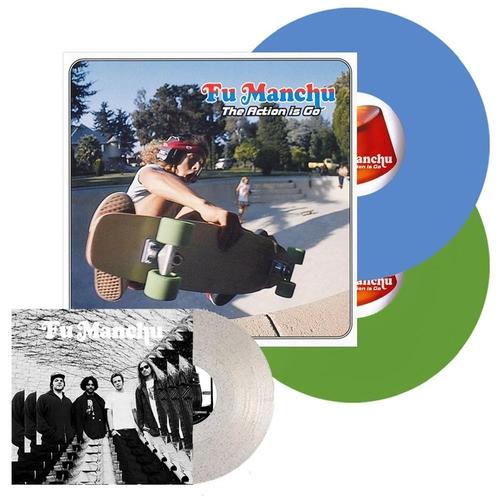 Fu Manchu - The Action Is Go! (Limited Edition, Blue & Green Vinyl) (Bonus 7") (2 Lp's) [Vinyl] (ONLINE ORDER ONLY)