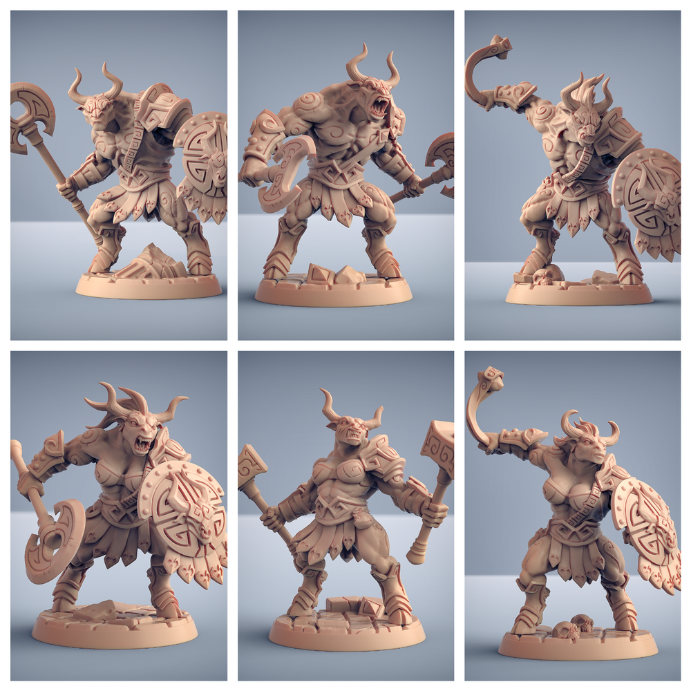 3D Printed Artisan Guild Modular Labirynth Minocs Order of the Labyrinth 28mm 32mm (Online Only)