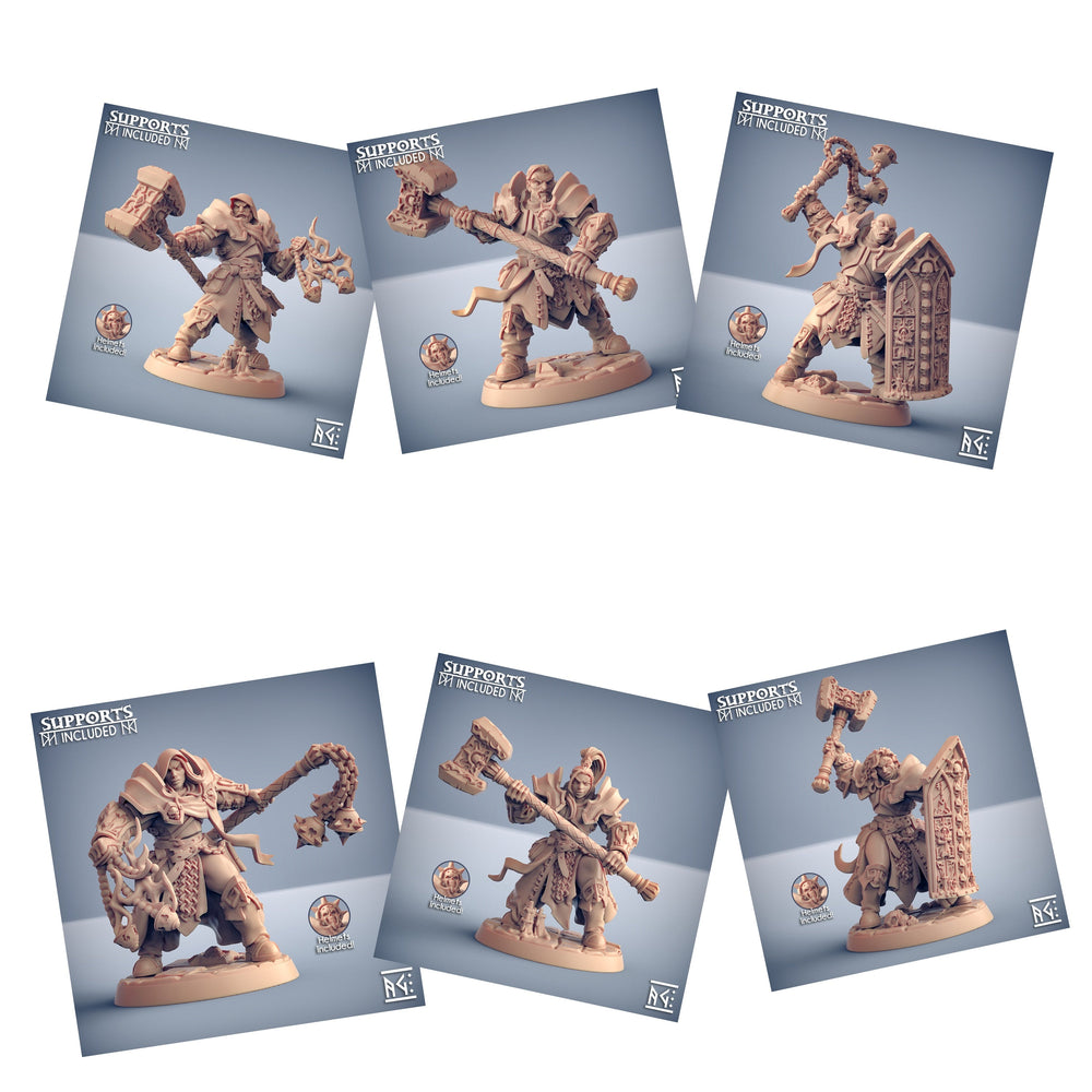 3D Printed Artisan Guild Modular Requiem Templar A Modular Requiem Templars The Requien Brotherhood 28mm 32mm (Online Only)