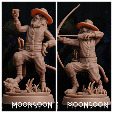 3D Printed Sordane Publishing Jintha Moonsoon 28 32mm D&D (Online Only)