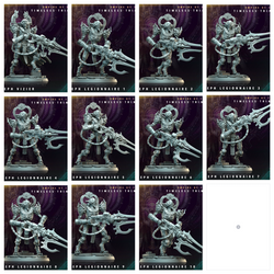 3D Printed Archvillain Games Keteph Vizier Legionnaires Empire of Stars Timeless Trinity 28 32mm D&D (Online Only)