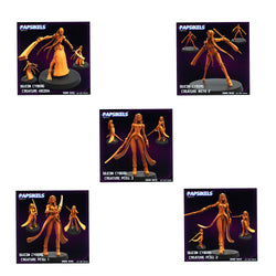 3D Printed Papsikels Silicon Cyborg Creature Set July 2024 Cyberpunk 28mm 32mm (Online Only)