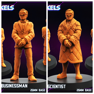 3D Printed Papsikels  Cyberbabe Kel C Zayver Bondage Suit SEPTEMBER 2024 CYBERPUNK 28mm 32mm (Online Only)