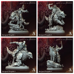 3D Printed Archvillain Games Kor garal Wargokk Orc Legacy Wrath of the Grimskorn 28 32mm D&D (Online Only)