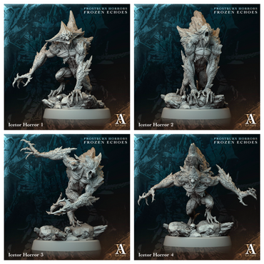 3D Printed Archvillain Games Icetor Horror Frostburn Horrors Frozen Echoes 28 32mm D&D (Online Only)