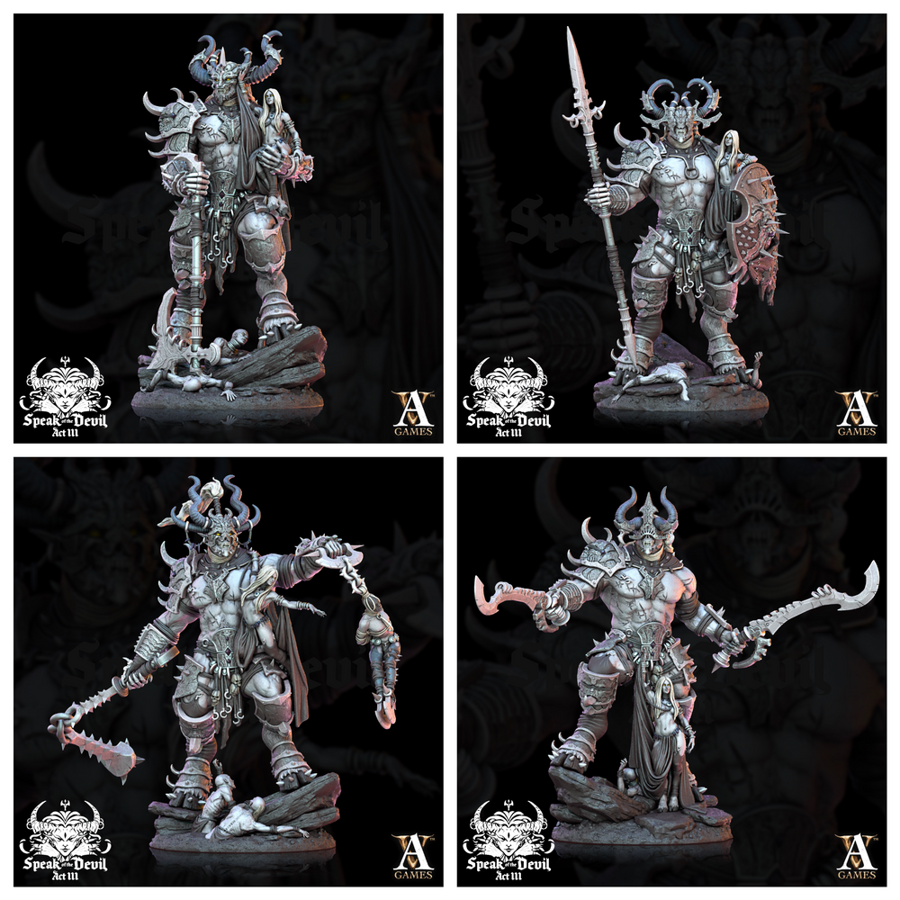 3D Printed Archvillain Games Ordos Nai Set Speak of the Devil Vol. III 28 32mm (Online Only)