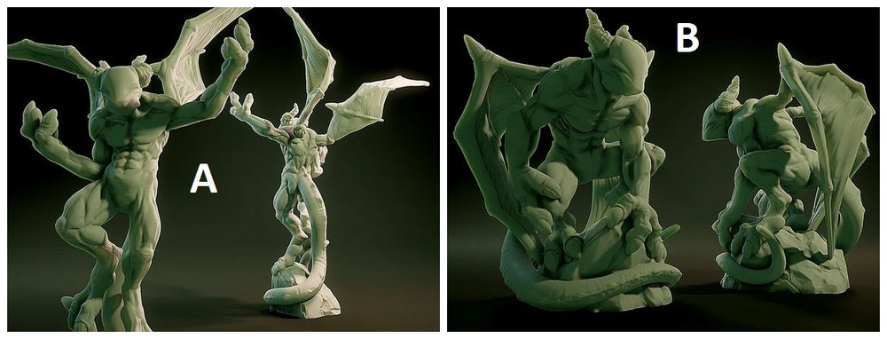 3D Printed Nafarrate Nightgaunt Lovecraftian Bestiary 28 32 mm D&D (Online Only)
