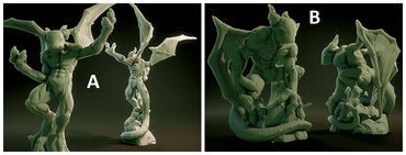 3D Printed Nafarrate Nightgaunt Lovecraftian Bestiary 28 32 mm D&D (Online Only)