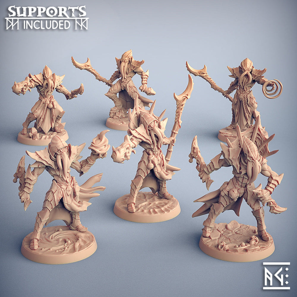 3D Printed Artisan Guild Modular Depth Ones Reavers Depth Ones Set 28mm 32mm (Online Only)