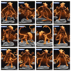 3D Printed Papsikels Xeno Praetorian Dec. 2024 SciFi 28mm 32mm (Online Only)