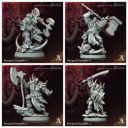 3D Printed Archvillain Games Kor’garal Gutspiller Orc Legacy Wrath of the Grimskorn 28 32mm D&D (Online Only)