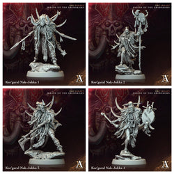 3D Printed Archvillain Games Kor’garal Nak Jukka Orc Legacy Wrath of the Grimskorn 28 32mm D&D (Online Only)